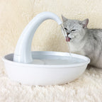 Pet water fountain fresh flowing dispenser — view 2