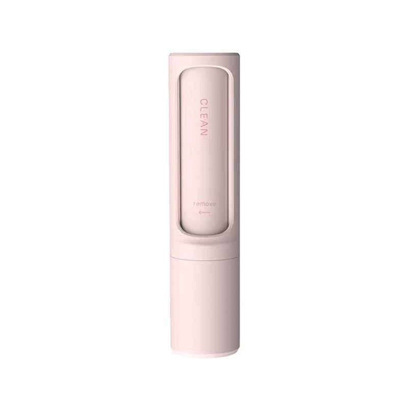 Reusable self-cleaning pet hair remover roller lint brush in Pink