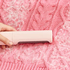 Reusable self-cleaning pet hair remover roller lint brush — view 3