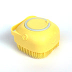 Silicone pet grooming gloves bath massage brush — view 5
