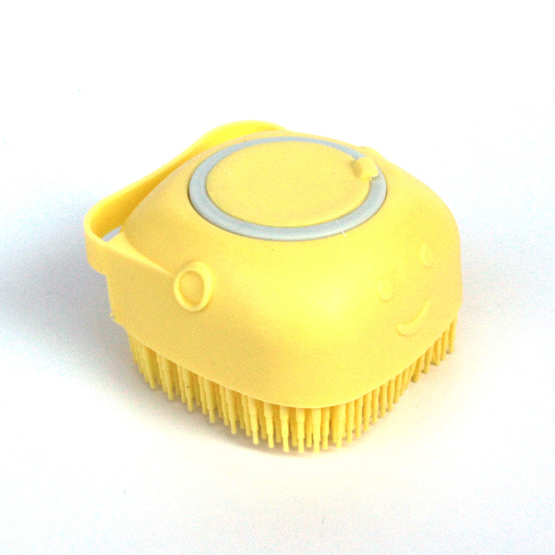 Silicone pet grooming gloves bath massage brush — view 5