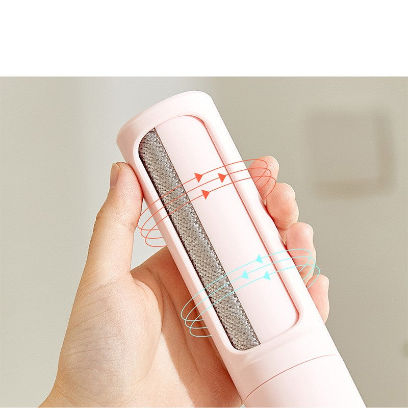 Reusable self-cleaning pet hair remover roller lint brush — view 4
