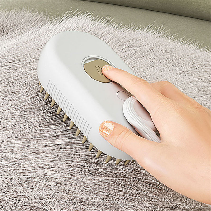 Electric steam cat grooming brush 3-in-1 — view 5