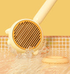 Pet deshedding comb undercoat hair removal scratcher — view 4