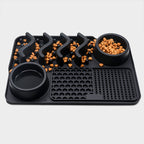 Silicone dog lick mat slow feeder anxiety relief in Small