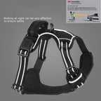 No-pull reflective breathable dog harness safety vest — view 3