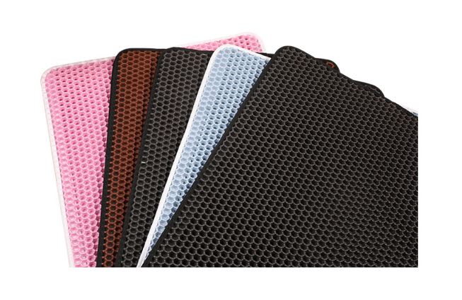 Double-layer EVA cat litter trapping mat — view 2