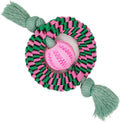 Durable nylon rubber dog chew toy in Pink