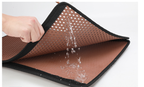 Double-layer EVA cat litter trapping mat