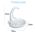 Pet water fountain fresh flowing dispenser — view 7