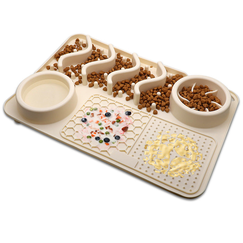 Silicone dog lick mat slow feeder anxiety relief — view 9