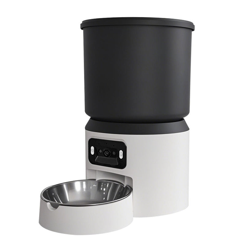 4L automatic pet feeder with Wi-Fi app control