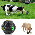 Squeaky treat dispensing giggle ball for dogs — view 2
