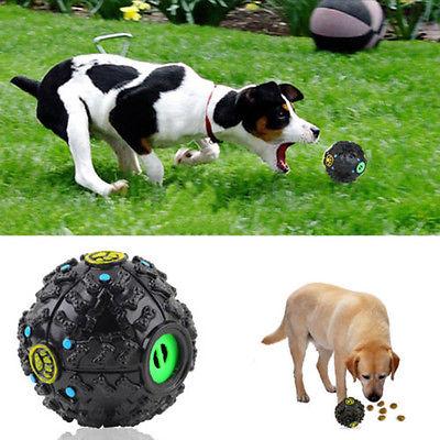 Squeaky treat dispensing giggle ball for dogs — view 2