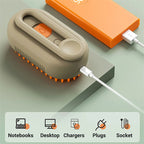Electric steam cat grooming brush 3-in-1 — view 2
