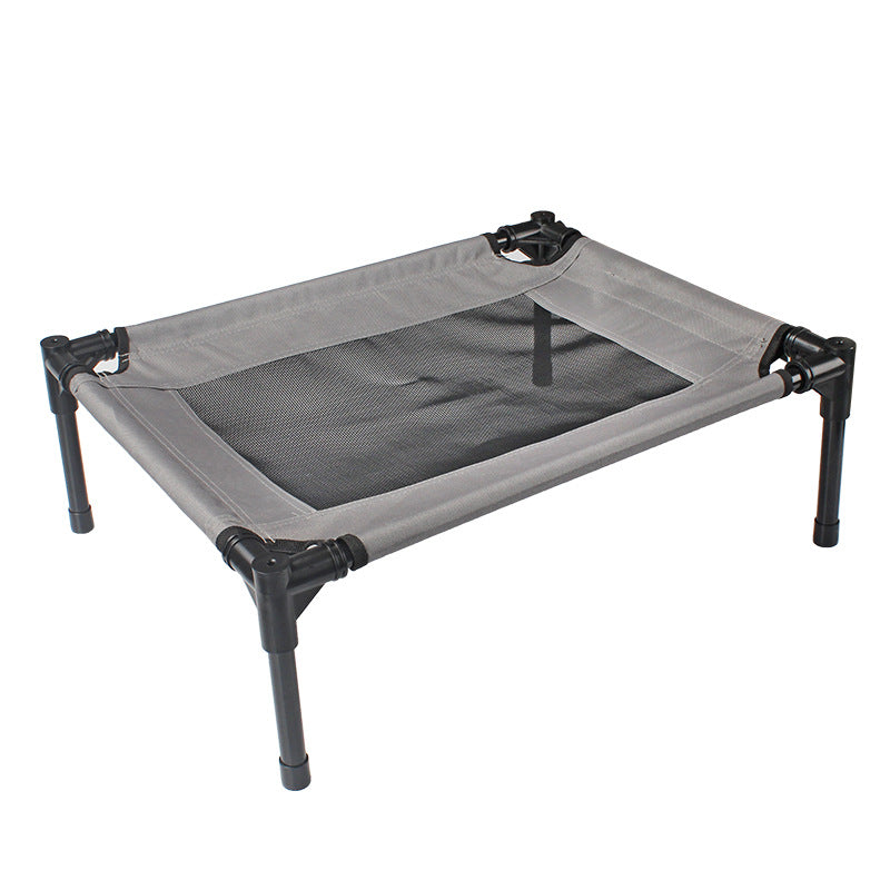 Elevated Oxford cloth raised pet bed trampoline cot