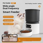 4L automatic pet feeder with Wi-Fi app control — view 2
