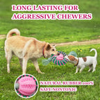 Durable nylon rubber dog chew toy — view 3