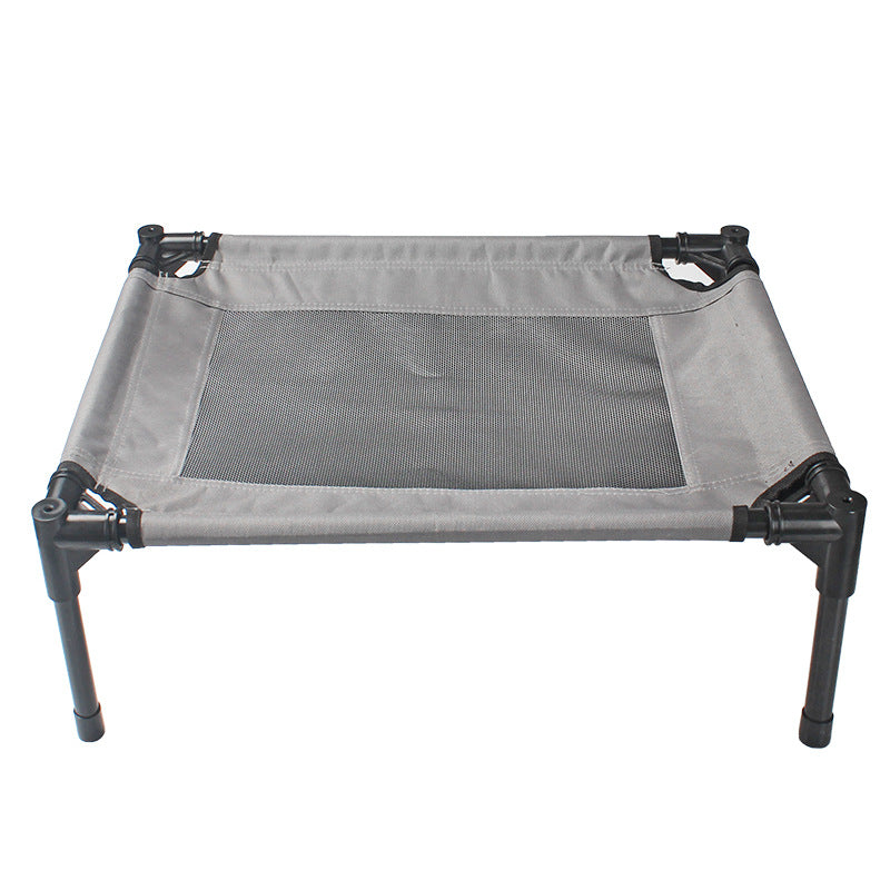 Elevated Oxford cloth raised pet bed trampoline cot — view 5