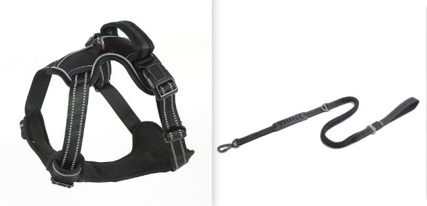 No-pull reflective breathable dog harness safety vest — view 10
