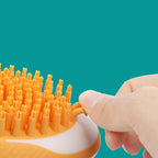 Pet spa grooming brush 2-in-1 silicone bath massage comb — view 5