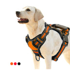 No-pull reflective breathable dog harness safety vest — view 2