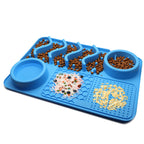Silicone dog lick mat slow feeder anxiety relief — view 8